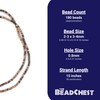 TheBeadChest Rustic Heishi Coconut Shell Beads (3-4mm)