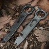 Hamans Titanium Pry Bar 6-in-1 Multi Tool Crowbar Portable with