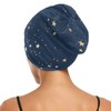 ElliTarr - Gorro de satén con forro para dormir para