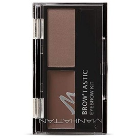 Manhattan Brow'Tastic Eyebrow Kit - Eyebrow Wax & Eyebrow Powder in Eyebrow Set for Fixing & Dyeing - Colour Blondy Brow 001 - 1 x 3g