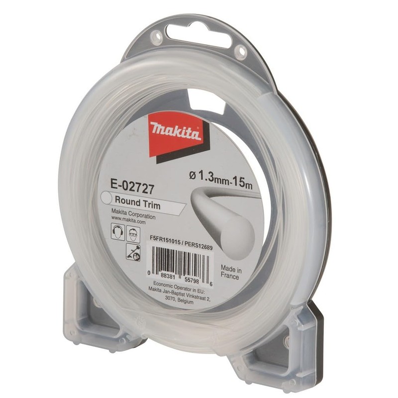 Makita E-02727 1.3 mm x 15 m Round Trim Trimmer