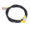 2m/6ft Hydraulic Pressure Test Hose 630Bar M16 X 2‑1/4BSP PU