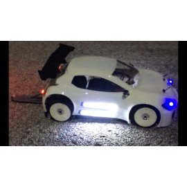 RC Lighthouse U or C channel HID led lights for Arrma Hobao Traxxas HID-CW