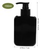 FOMIYES 150ml Travel-friendly Pump Lotion Bottle Set 4pcs Durable Pet