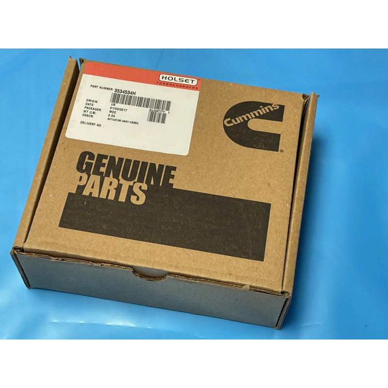 Holset Genuine Holset HX35G Turbocharger Permanent Wastegate Actuator Cummins 4BT