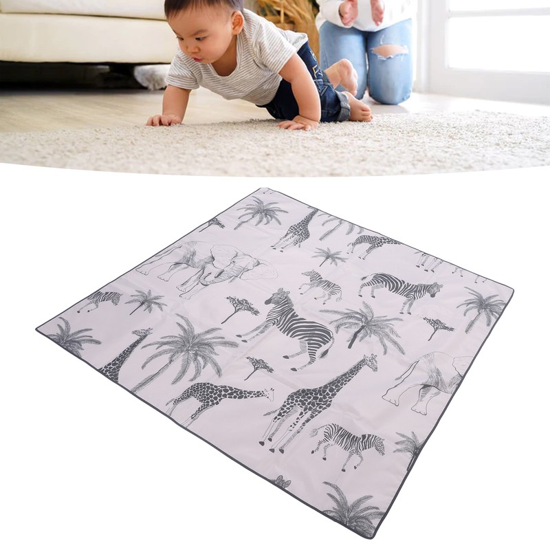High Chair Mat Multifunctional Waterproof Stain Slip Resistant Infant Crawling