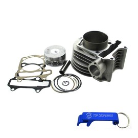 TC-Motor 180cc Cylinder 61mm Big Bore Kit for GY6 125cc 150cc 1P52QMI 1P57QMJ Engine Scooter Moped ATV Quad