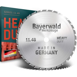 Bayerwald - HM Multi Saw Blade - Diameter 216 mm x 2 mm x 30 mm | Alternating Tooth with Alternating Chamfer (80 Teeth) | Universal Saw Blade - Suitable for a Wide Range of Materials