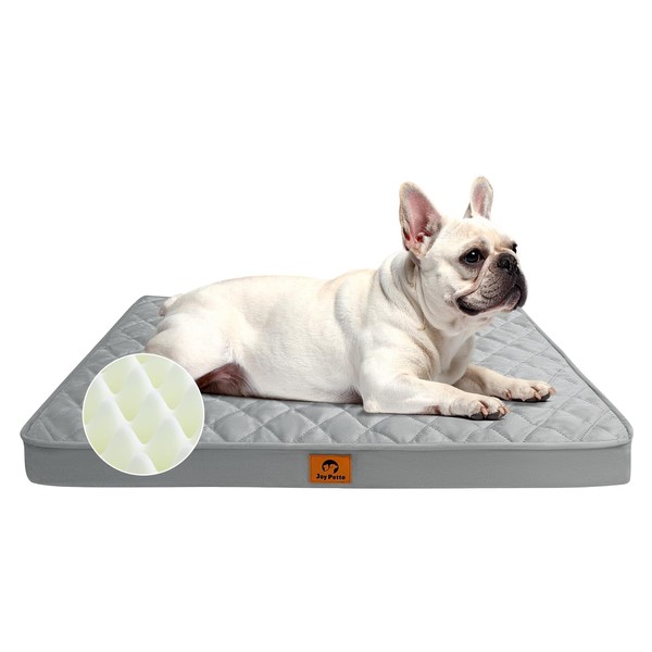 JoyPetto Orthopedic Dog Bed for Medium Dogs - Egg Crate