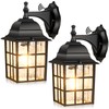 Brightever 2-Pack Dusk to Dawn Outdoor Wall Lantern, Exterior Light