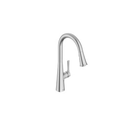 American Standard 7441300.075 Southport Pull-Down Kitchen Faucet with Sprayer, 1.8 GPM, Stainless Steel