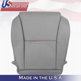US Auto Seat Cover INC 2009 2010 2011 2012 Fits Toyota Tacoma Driver Bottom Leather Seat Cover Gray