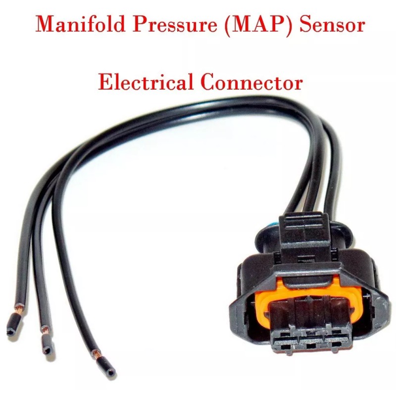 ISUMO Map Manifold Pressure Sensor W/Connector Fits Jaguar Land Rover