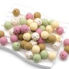 David Accessories Silicone Beads 15mm Bulk Round Beads for Keychain