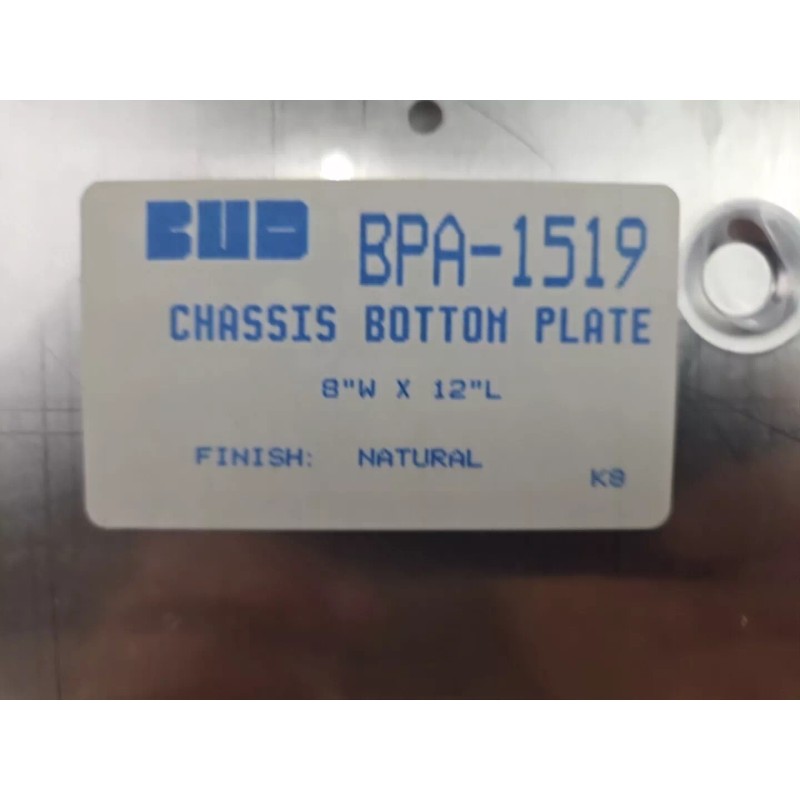 BUD INDUSTRIES - BPA-1519 - CHASSIS BOTTOM PLATE