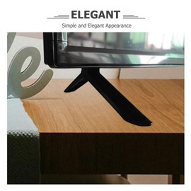 Mobestech Universal TV Stand Legs with Screws Replacement TV Feet Smart TVs Tabletop Base Stand Legs TV Pedestal Stand Mount Leg for Living Room Bedroom 32inch