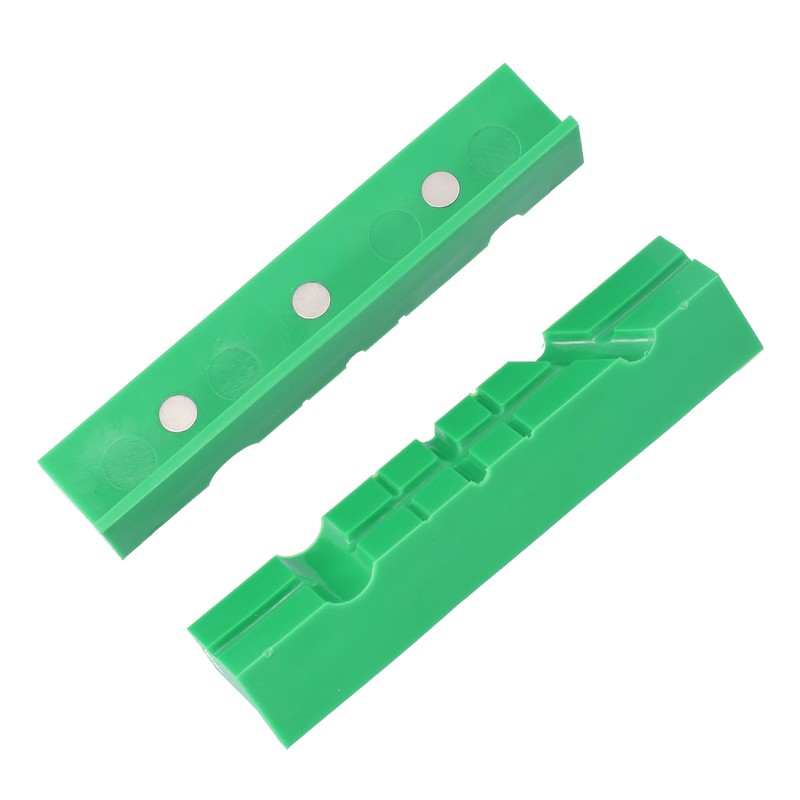 Bench Vise Jaw Covers Pads Soft Protector Magnetic Universal Prism