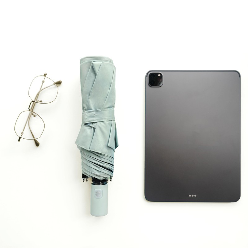 BAODINI Small Travel Umbrella for Rain and Sun Protection, 42