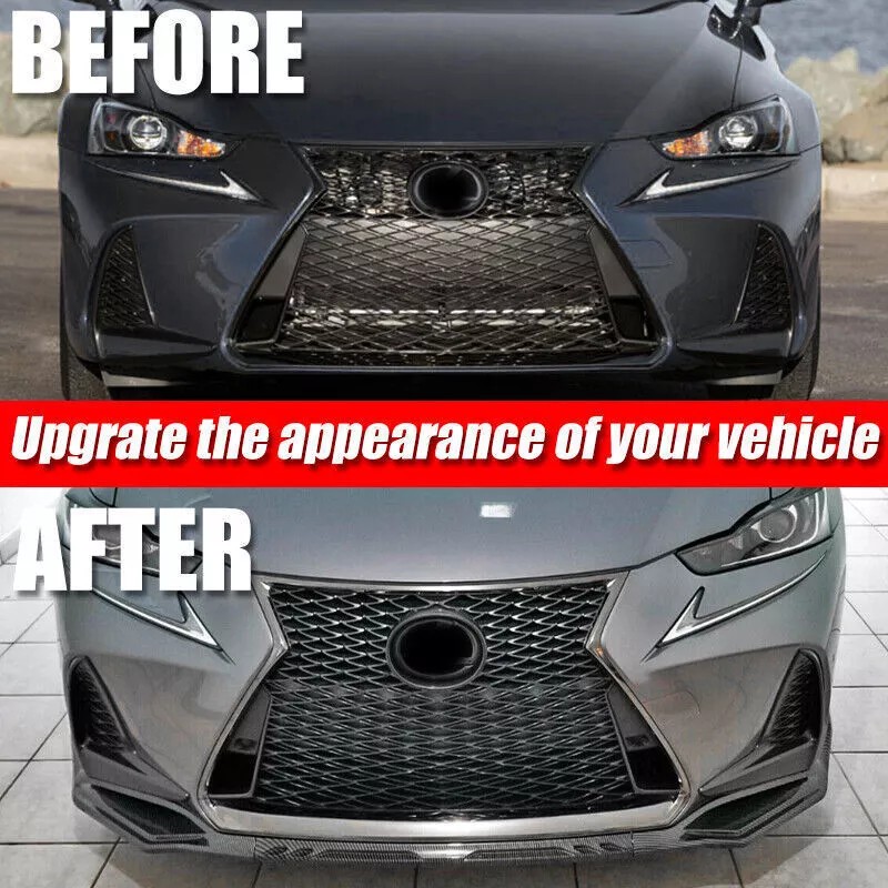 dtangor Front Lip Splitter For Lexus IS F-Sport IS200t IS300