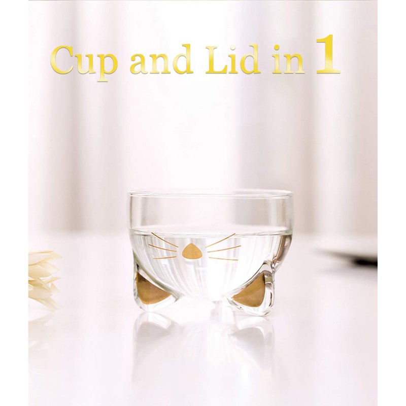 IwaiLoft IL-G1968 Handmade Heat Resistant Glass Tea Pot with Tea