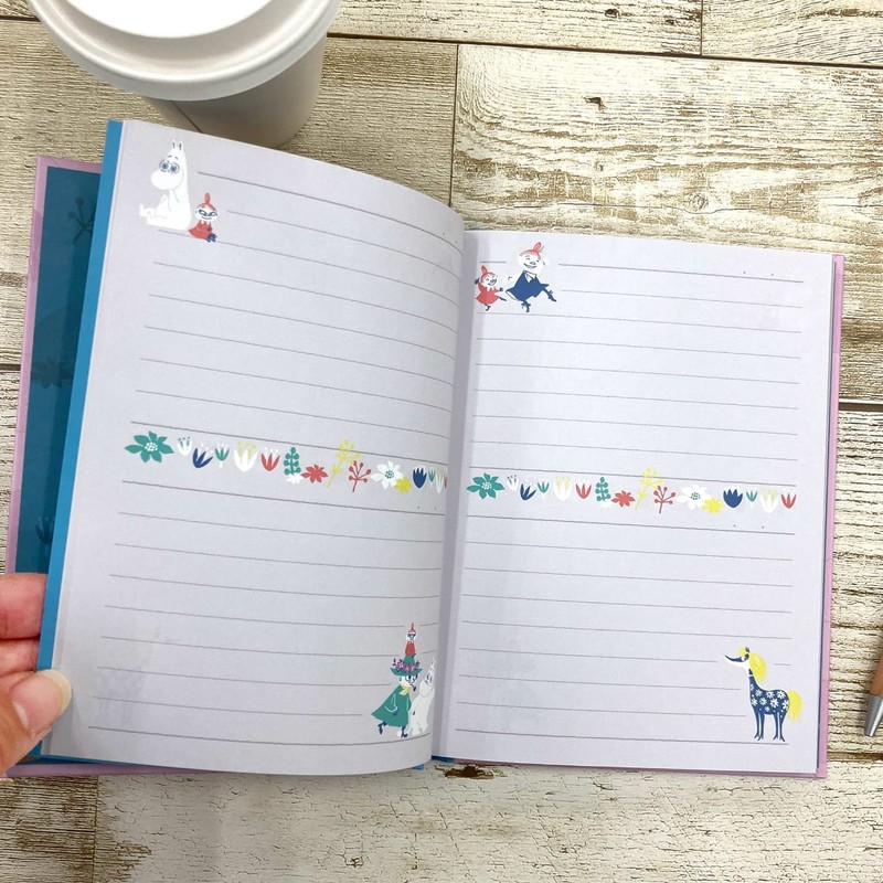 Gakken Staful Moomin BD12018 Diary, Pink
