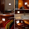 STAR-SPANGLED 3 Pack 3.7” Dimmable Push Tap Lights, Stick on