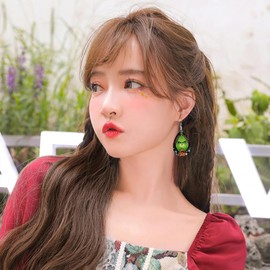 Christmas Earrings for Women Girls Teens,Christmas Holiday Earrings,New Year Jewelry Xmas Gift for Girls Christmas Wooden Painted