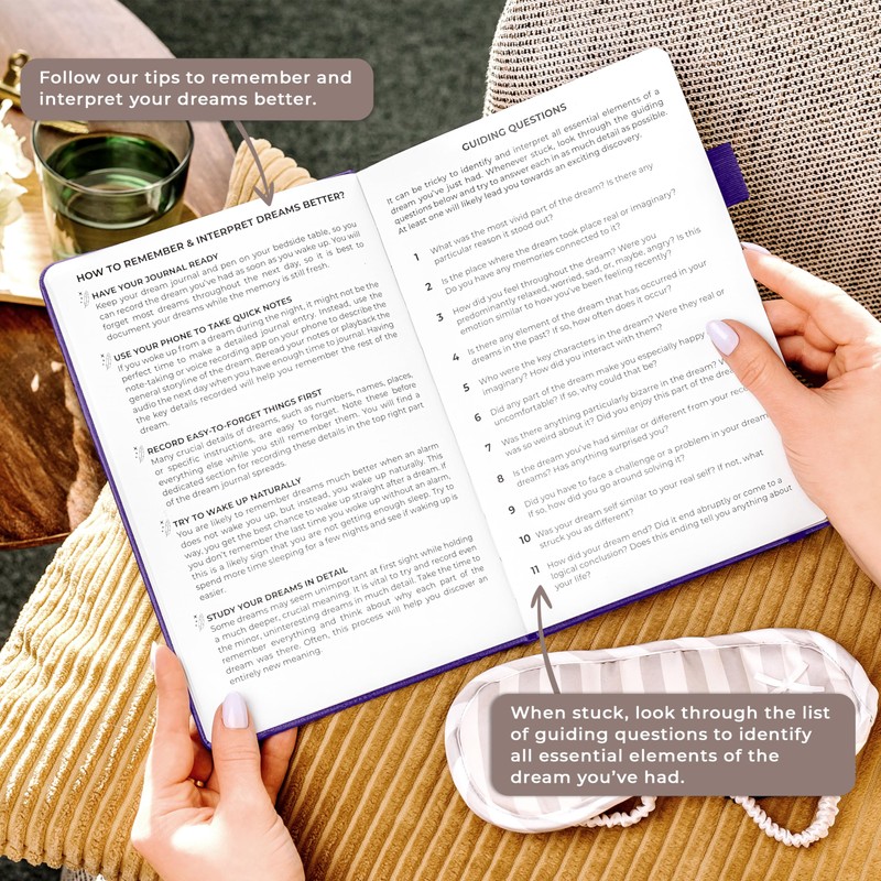 Clever Fox Dream Journal – Guided Dream Diary for Women,