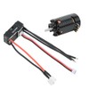 1410 Brushless Motor 18A Black ESC RC Replacement Accessory Spare