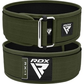 RDX 4 Inch Weight Lifting Belt, Auto-Lock Training Belt, Powerlifting Strength Training Bodybuilding Fitness Belt, Padded Weightlifting Gym Weight Lifting Belt, Men Women Deadlift Workout