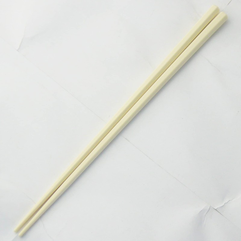 Nagao Chopsticks, 23cm, 10-Piece Set, Beige, Dishwasher Safe, SPS Resin,