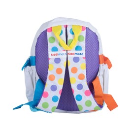 Kiddimoto BAGPD-S - Mini Rucksack für Kinder Pastel Dotty