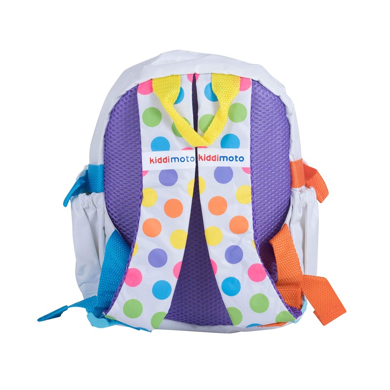 Kiddimoto BAGPD-S - Mini Rucksack für Kinder Pastel Dotty