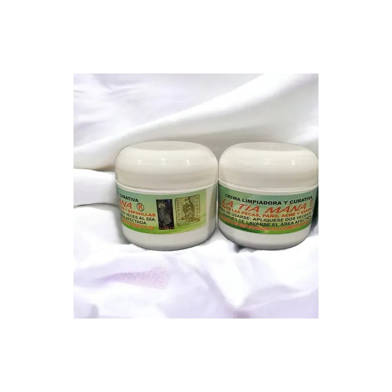 Crema Tia Mana 2 Piezas De 32 Gramos Original