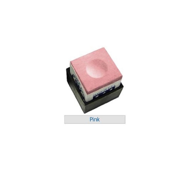 Silver Cup Set of 6 Pink Billiard Pool Cue Chalk