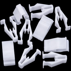 Rexka 10pcs Snap Fitting Grille Clip 90666-SDA-A01 for Honda Accord Civic CR-V Fit Odyssey Pilot Acura RDX ILX TL TSX