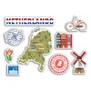A5 Sticker Sheet - Netherlands Vinyl Stickers - Dutch Holland