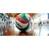 Molten Top competition ball-V5M5000-DE white / green / red, 1