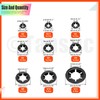 Tanstic 260Pcs Internal Tooth Star Lock Washers and E-Clip Push