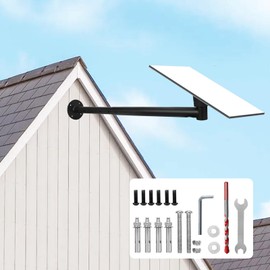 Starlink Gen 3 Long Wandhalterung mit Adapter, Einstellbare Starlink Halterung, Starlink Montagesatz mit Starlink Mount Adapter, Starlink Dachhalterung für Starlink Internet Kit Satellite