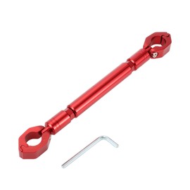 INFINAUTO Motorcycle Suspension Arm 31 cm / 12.20 Inch Motorcycle Handlebar Extension with Small Wrench Red 1 Set