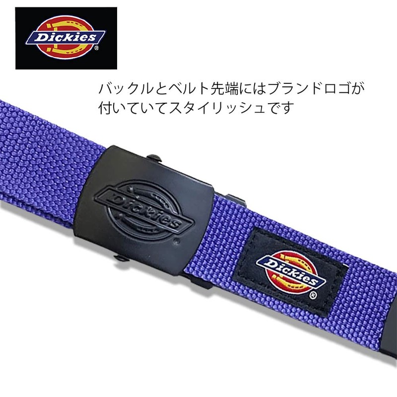Dickies Nylon GI Belt (Purple), purple