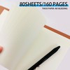 A5 Dot Grid Paper, 100GSM A5 Dotted Refill Paper for