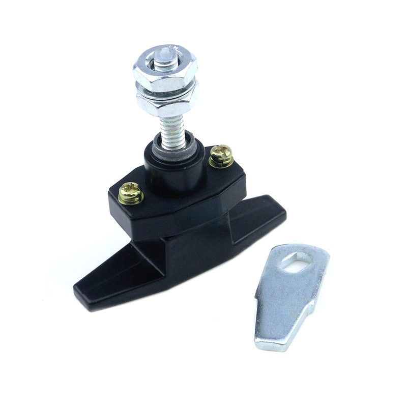 MY MIRONEY Cam Lock 2-Pack Thumb Operated Offset Cam Lock