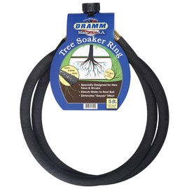 Dramm Corporation 10-17052 Color Storm Tree Soaker Ring, 5-feet,Black