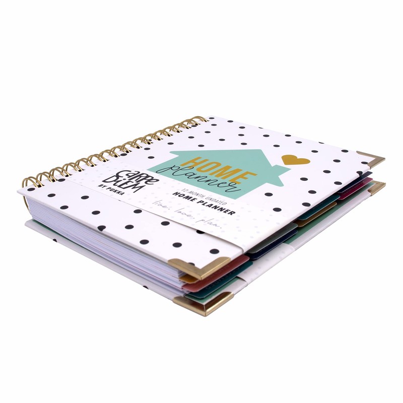 Pukka Pad, Carpe Diem Undated Home Planner Notebook – Includes