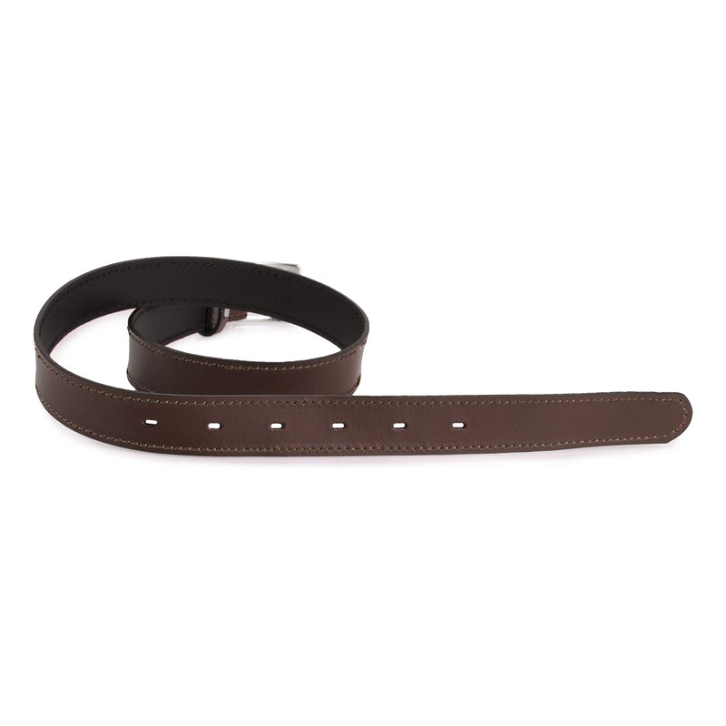 Ladeheid K1D5 kids belt, leather belt 2.5 cm wide, -