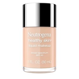 Neutrogena Neutrogena Healthy Skin Liquid Makeup Foundation with Broad Spectrum SPF 20 Sunscreen, Medium Coverage Foundation with Nourishing Pro-Vitamin B5, Soft Beige 50, 1 fl. oz