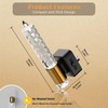 JandCase Night Light, Candle Amber Night Lights Plug into Wall