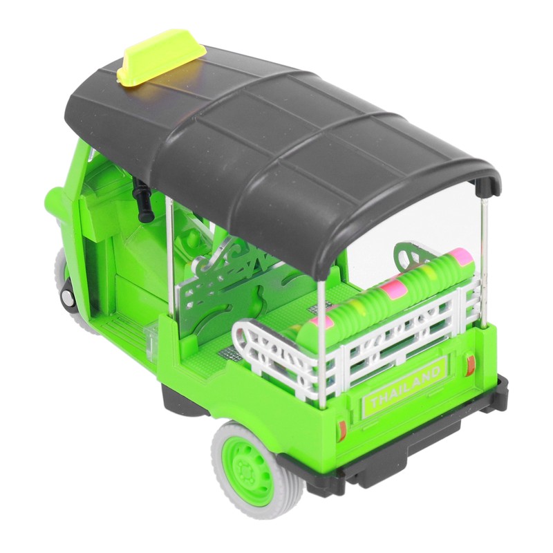 Pull Back Thai Tricycle Simulation Alloy Tuk Tuk Car Model